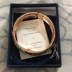 Thomas Kinkade Serenity Copper Wellness Bracelet